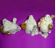 Set of laughing Buddha